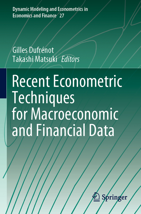 Recent Econometric Techniques for Macroeconomic and Financial Data - 