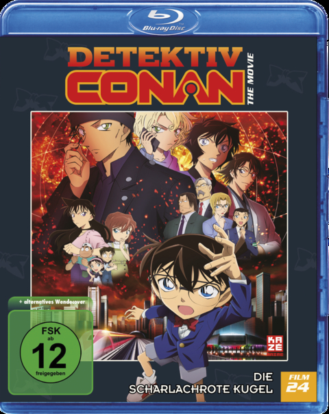 Detektiv Conan - 24. Film: Die scharlachrote Kugel - Blu-ray - Tomoka Nagaoka