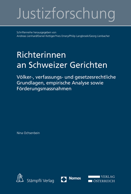 Richterinnen an Schweizer Gerichten - Nina Ochsenbein