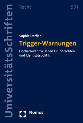 Trigger-Warnungen - Sophie Derfler