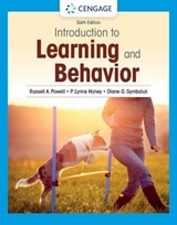 Introduction to Learning and Behavior - Powell, Russell; Honey, P.; Symbaluk, Diane