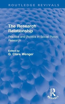 The Research Relationship - 