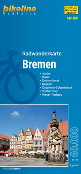 Radwanderkarte Bremen RW-HB1 - Esterbauer Verlag