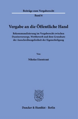 Vergabe an die Öffentliche Hand. - Nikolas Eisentraut