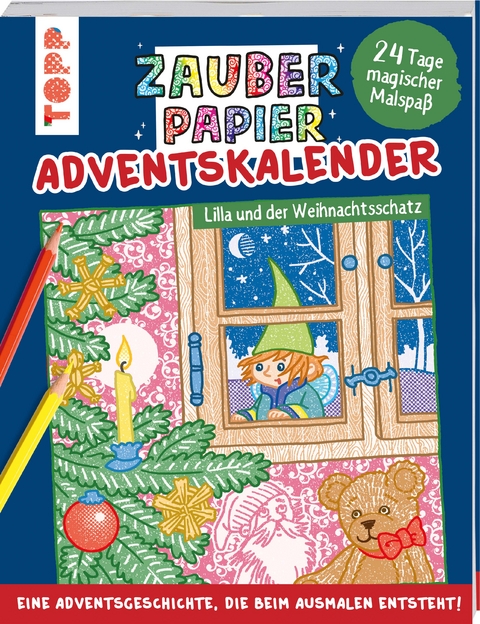 Zauberpapier Adventskalender - Lilla und der Weihnachtsschatz - Norbert Pautner