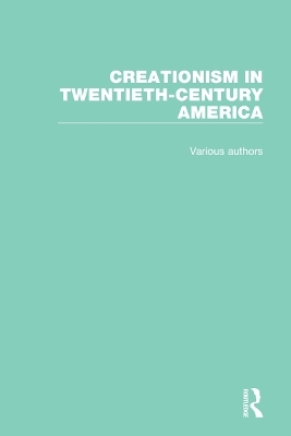 Creationism in Twentieth-Century America - 