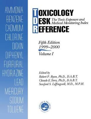 Toxicology Desk Reference - Robert Ryan
