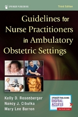 Guidelines for Nurse Practitioners in Ambulatory Obstetric Settings, Third Edition - Rosenberger, Kelly D.; Cibulka, Nancy; Barron, Mary Lee