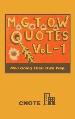 Mgtow Quotes Vol-1 -  Cnote