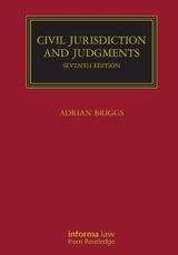 Civil Jurisdiction and Judgments - Briggs, Adrian