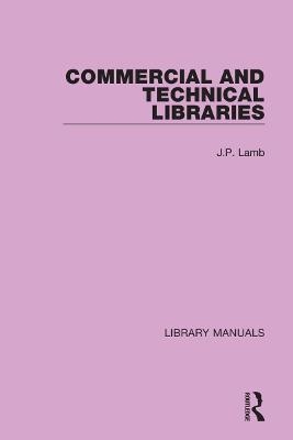 Commercial and Technical Libraries - J.P. Lamb