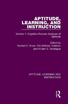 Aptitude, Learning, and Instruction - 