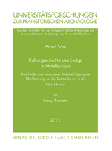 Kulturgeschichte des Essigs in Mitteleuropa - Georg Thalmeier