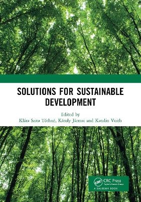 Solutions for Sustainable Development - Mordechai Chaziza