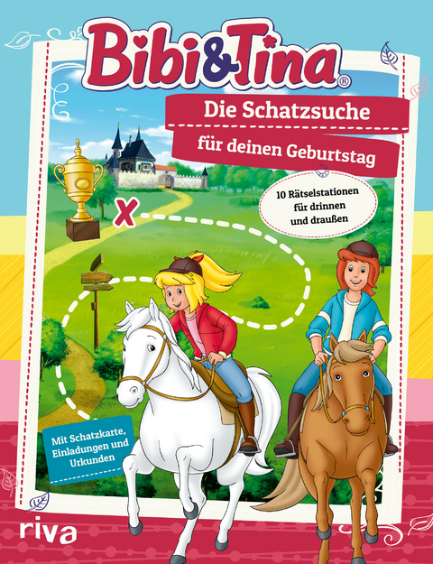 Bibi & Tina – Die Schatzsuche/Schnitzeljagd für deinen Geburtstag