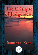 Critique of Judgment -  Immanuel Kant