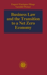 Business Law and the Transition to a Net Zero Economy - 