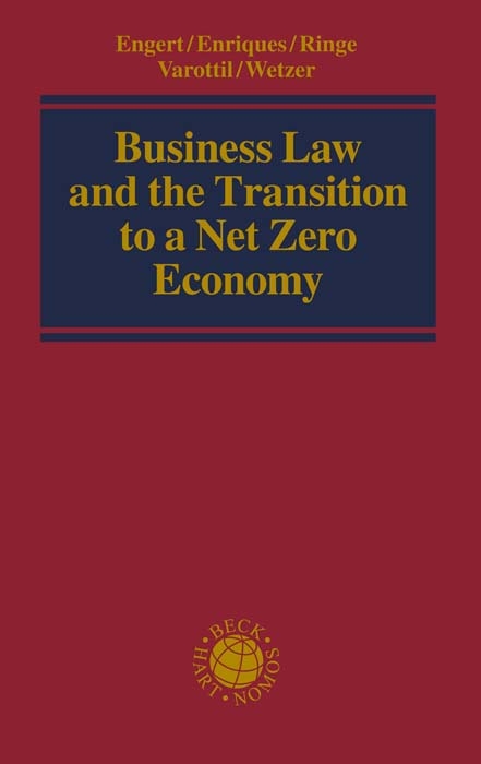 Business Law and the Transition to a Net Zero Economy - 