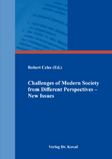 Challenges of Modern Society from Different Perspectives – New Issues - 