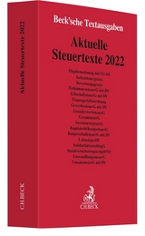 Aktuelle Steuertexte 2022 - 