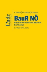 BauR NÖ | Niederösterreichisches Baurecht - Pallitsch, Wolfgang; Pallitsch, Philipp; Kleewein, Wolfgang