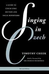 Singing in Czech -  Timothy Cheek