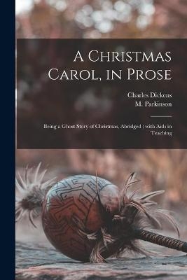 A Christmas Carol, in Prose [microform] - Charles 1812-1870 Dickens