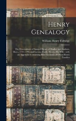 Henry Genealogy - William Henry Eldridge