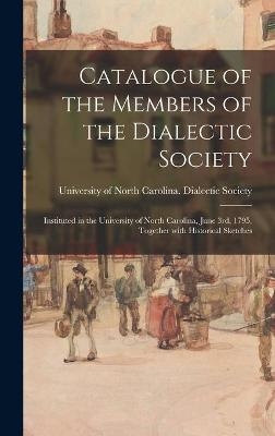 Catalogue of the Members of the Dialectic Society - 