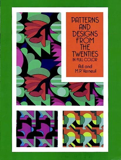 Patterns and Designs from the Twenties in Full Color -  Ad. &  M. P. Verneuil