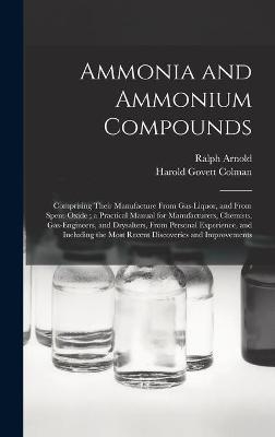 Ammonia and Ammonium Compounds - 