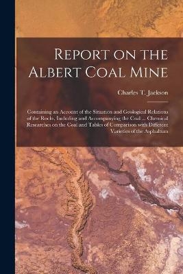 Report on the Albert Coal Mine [microform] - 