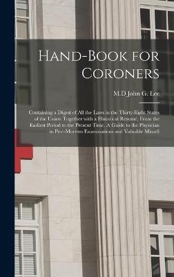 Hand-book for Coroners - 