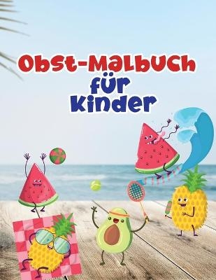 Obst-Malbuch für Kinder - Lora Loson