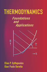 Thermodynamics -  Gian Paolo Beretta,  Elias P. Gyftopoulos