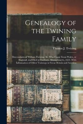 Genealogy of the Twining Family - 