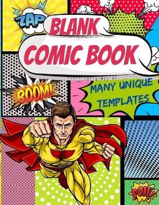 Blank Comic Book Many Unique templates -  Ferris Day