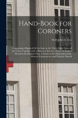 Hand-book for Coroners - 