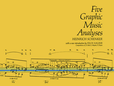 Five Graphic Music Analyses -  Heinrich Schenker