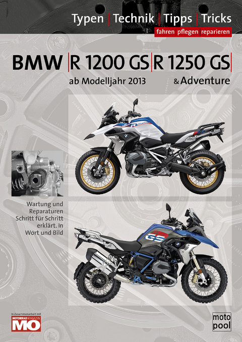 BMW R 1200 GS, R 1250 GS & Adventure, Reparaturanleitung - Thomas Jung, Uwe Altmann