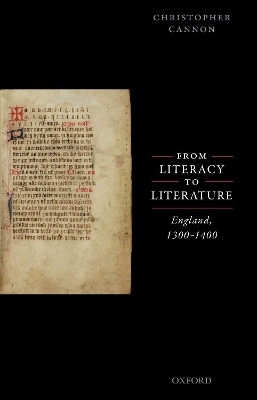 From Literacy to Literature - Christopher Cannon