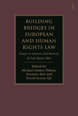 Building Bridges in European and Human Rights Law - 