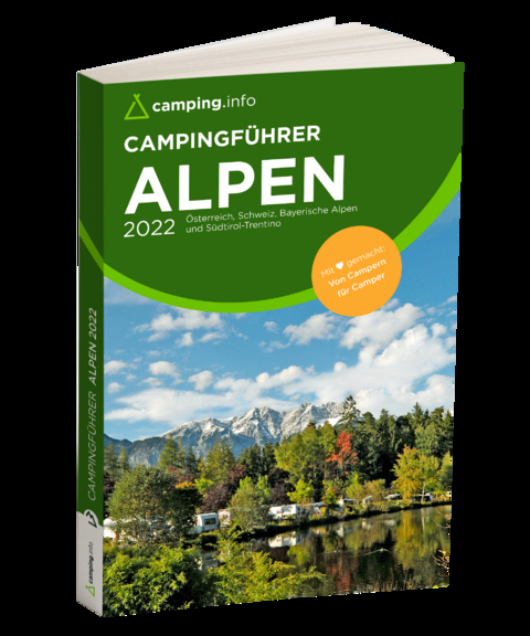 camping.info Campingführer Alpen 2022