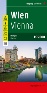 Wien, Stadtplan 1:25.000, freytag & berndt - 