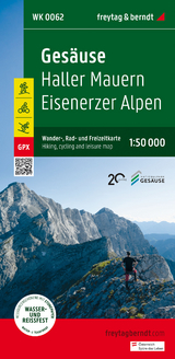 Gesäuse, Wander-, Rad- und Freizeitkarte 1:50.000, freytag & berndt, WK 0062 - 