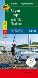 Rügen, Rad- und Freizeitkarte 1:75.000, freytag & berndt, RK 0128 - 