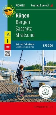 Rügen, Rad- und Freizeitkarte 1:75.000, freytag & berndt, RK 0128