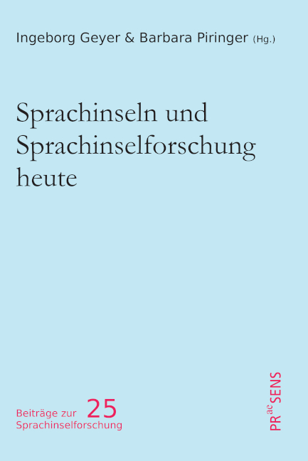 Sprachinseln und Sprachinselforschung heute - 