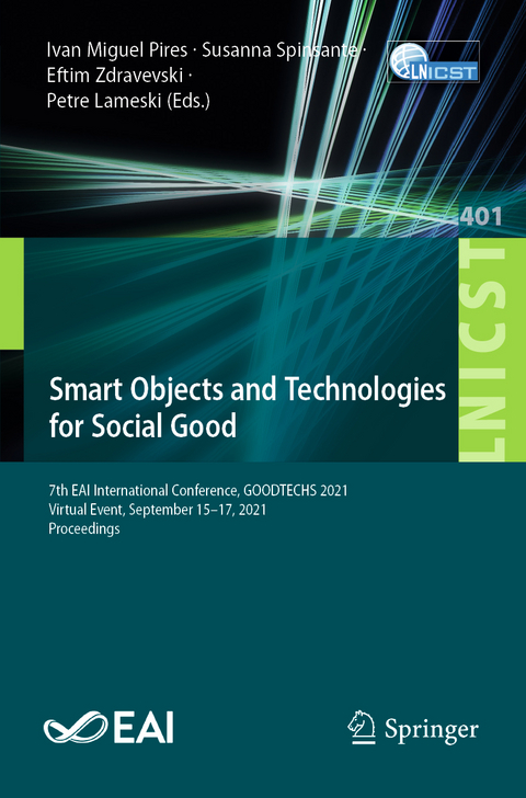 Smart Objects and Technologies for Social Good - 