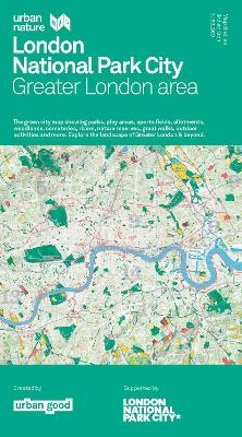 London National Park City map -  Urban Good